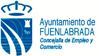 logo concejalia Empleo y Comercio de Fuenlabrada